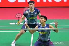 Indonesia Open 2026 - Sabar/Reza melaju ke babak 16 besar