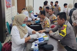 Polresta Pati libatkan bhabinkamtibmas untuk skrining TBC