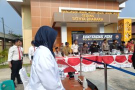 Polres Inhu bongkar kasus narkoba dengan BB  ribuan butir ekstasi