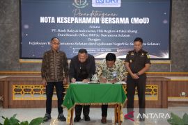Kejati Sumsel dan BRI Region 4 Palembang kerja sama pemulihan aset