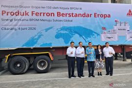 BPOM: Ekspor ke-150 PT Ferron Par bukti obat RI mampu bersaing global
