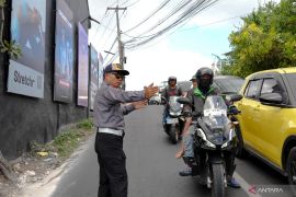 Dishub Badung lakukan rekayasa lalu lintas urai kemacetan kawasan wisata Pecatu