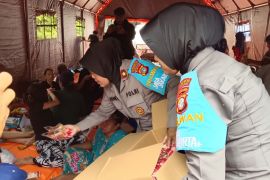 Polres Jakpus berikan "trauma healing" bagi korban kebakaran
