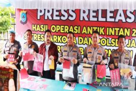 Polresta Banjarmasin sita 1,4 kg sabu dari 40 kasus narkotika