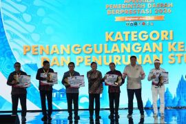 Badung raih penghargaan terbaik pertama penanggulangan kemiskinan dan penurunan stunting