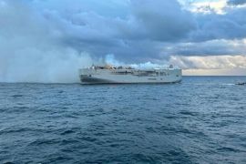 Lima tewas usai serangan drone ke kapal kargo di perairan Laut Azov