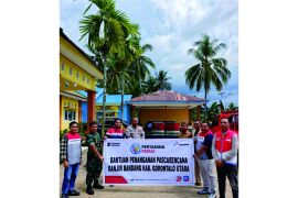 Pertamina salurkan bantuan BBM untuk dukung penanganan pascabencana di Gorontalo Utara