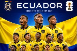 Profil Ekuador, penampilan kelima di Piala Dunia
