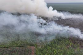 Manggala Agni wilayah Sumatera masih berupaya padamkan karhutla di Riau