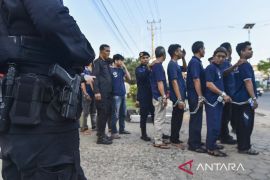 Pemindahan warga binaan lapas di Jambi