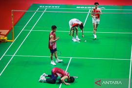Ganda putra Raymond/Joaquin petik pelajaran soal konsentrasi di Indonesia Open