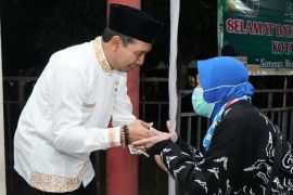 Sebanyak 225  haji Kloter 22 asal Kota Madiun tiba di tanah air