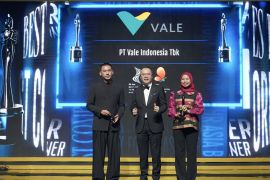 PT Vale raih dua penghargaan HR Asia Best Companies to Work