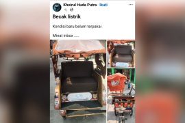 Gerindra Lamongan : Becak listrik bantuan Presiden tak boleh diperjualbelikan