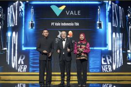 PT Vale Indonesia raih dua penghargaan HR Asia Awards 2026