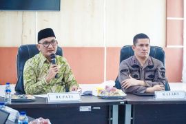 Bupati Sarolangun Hurmin paparkan proyek strategis daerah bersama Kejari Sarolangun