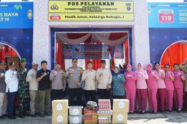 Bupati Sarolangun tinjau sejumlah Pospam dan Posyan jelang mudik lebaran