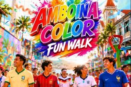 Pemkot Ambon ajak warga ramaikan euforia Piala Dunia 2026 dengan ikut "fun walk"