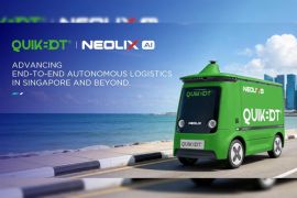 Neolix and QuikBot Sign Strategic Partnership to Advance End-to-End Autonomous Delivery in Singapore and Beyond
