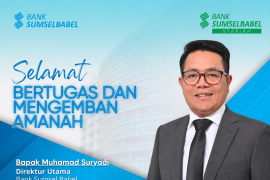 Muhammad Suryadi resmi jabat Direktur Utama Bank Sumsel Babel