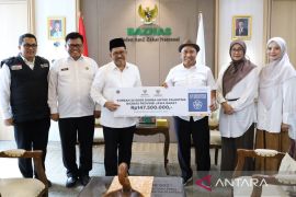 Warga Jabar kirimkan donasi sedekah daging untuk masyarakat Palestina