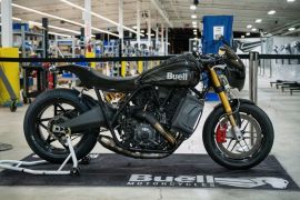 Buell pamerkan motor bergaya cafe racer
