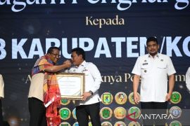 Deli Serdang raih penghargaan Kemenkum atas dukungan Posbankum Desa