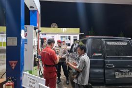 Polres Agam lakukan patroli antisipasi penyalahgunaan BBM subsidi