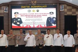 Polres Magetan dan Bidlabfor Polda Jatim perdalam kompetensi forensik