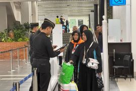 Layanan "corridor gate" Imigrasi percepat kedatangan haji di Bandara Soetta