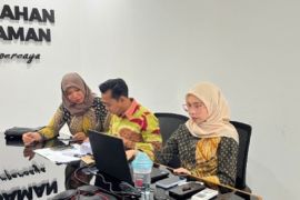 Kantor Pertanahan Pasaman ikuti zoom meeting klarifikasi usulan penetapan lokasi PTSL terintegrasi tahun anggaran 2026