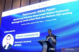 AFTECH catat sekitar 40 persen nasabah aktif pindar adalah pelaku UMKM