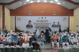 105 Jamaah Haji asal Paluta tiba di Tanah Air, Disambut Wakil Bupati
