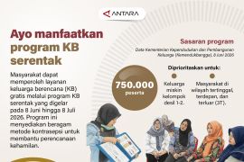 Ayo manfaatkan program KB serentak
