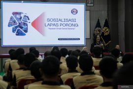 Sosialisasi penanggulangan narkoba di Lapas Kelas I Surabaya