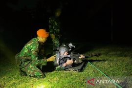 Korpasgat asah kemampuan tempur melalui latihan menembak malam