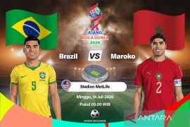 Piala Dunia 2026 - Brasil duel Maroko, Ancelotti akui gugup