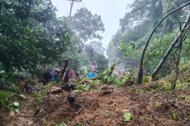 Polisi tutup arus Padang-Painan untuk kepentingan pengerjaan longsor