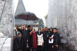 Megawati ziarah ke makam Bung Karno di Blitar