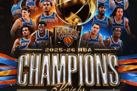 53 tahun menanti, New York Knicks akhirnya juara NBA 2026!