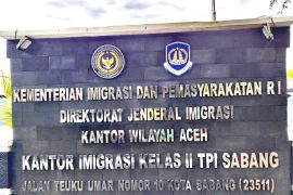 Renovasi, layanan Kantor Imigrasi Sabang pindah ke gedung sementara