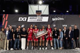 Amsterdam Rabobank juara World Tour 3x3 Vienna 2026