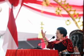 Megawati bahas hubungan baik dengan Prabowo dan harga pangan
