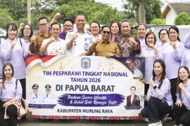 Bupati ungkap rasa bangga kepada perwakilan Murung Raya di Pesparawi Nasional XIV