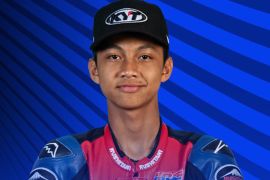 Kiandra Ramadhipa bersyukur bisa menangi Moto3 GP Portugal