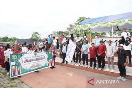 Ribuan santri dan remaja masjid pawai sambut 1 Muharram 1448 Hijriah