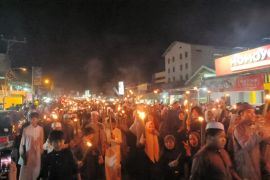 Pawai 1.000 Obor warnai malam Tahun Baru Islam di Kereng Pangi