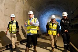 KSP verifikasi lapangan progres pembangunan MRT Jakarta fase 2A
