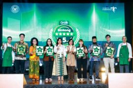 Gandeng Kementerian Pariwisata, Grab umumkan pemenang Grab Bintang 5 Awards