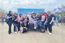 Karnaval Gear Ultima Muara Teweh ramai diserbu warga